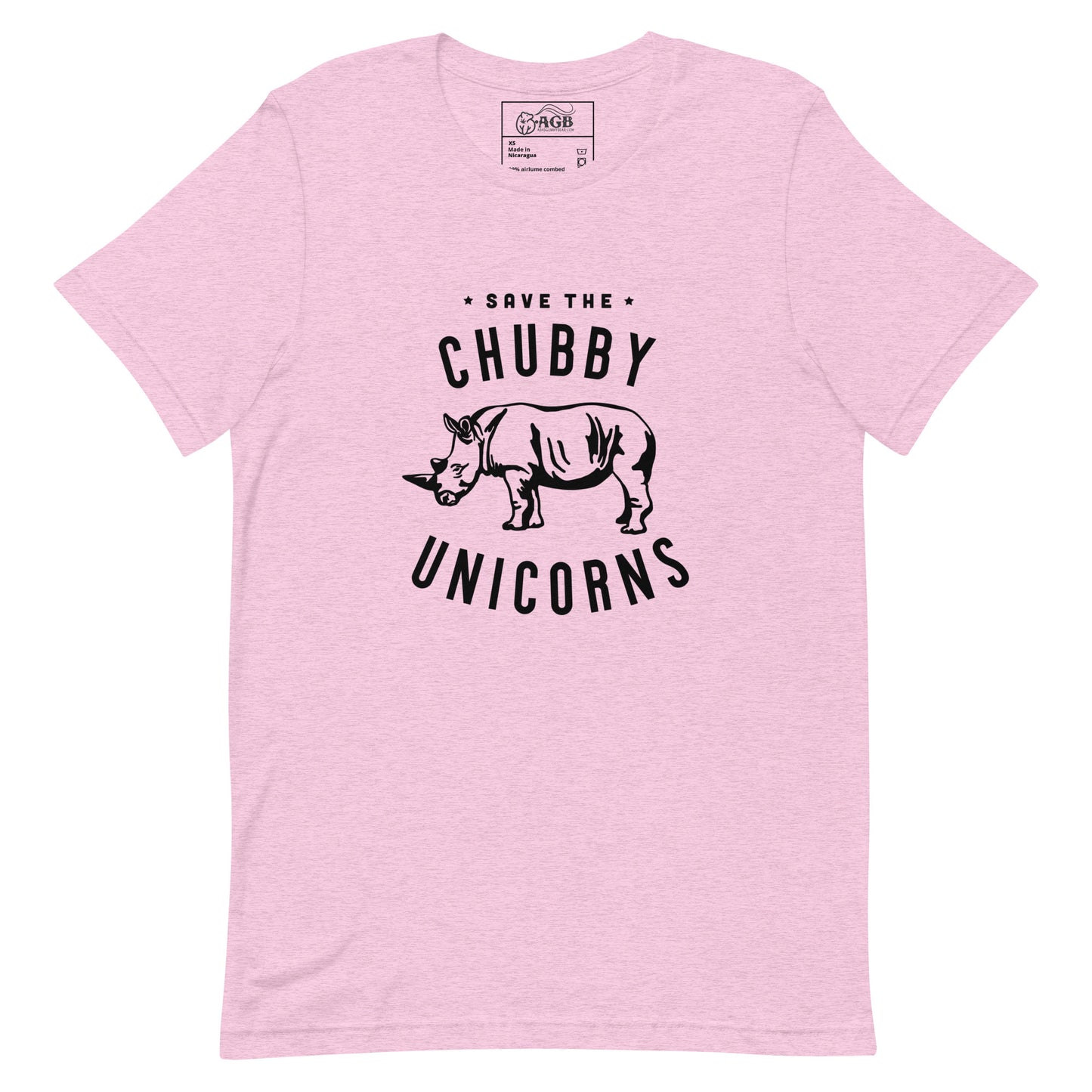 Save the Chubby Unicorns Graphic T-shirt