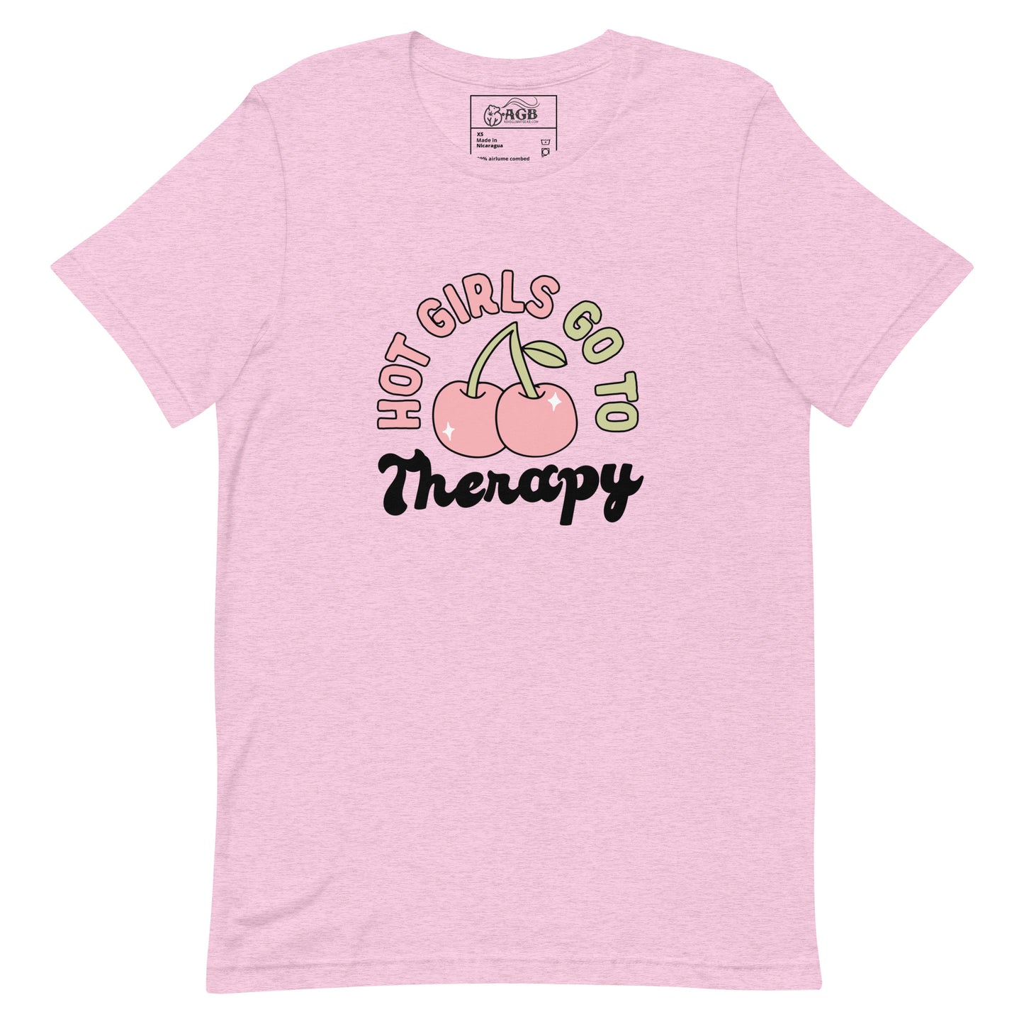 Hot Girls Go to Therapy Graphic T-shirt