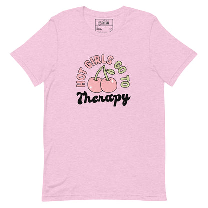 Hot Girls Go to Therapy Graphic T-shirt