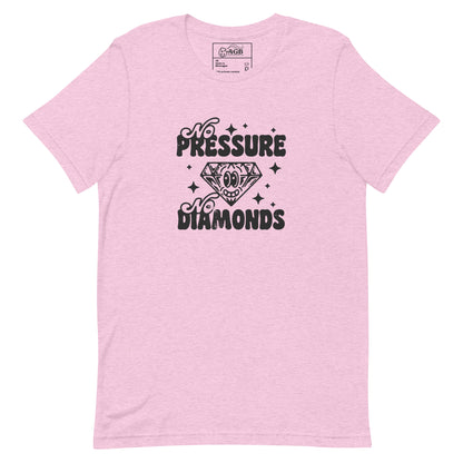 No Pressure No Diamonds Graphic T-shirt