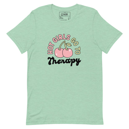 Hot Girls Go to Therapy Graphic T-shirt