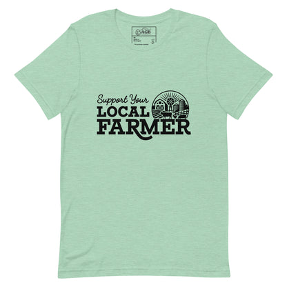 Support Your Local Farmer Graphic T-shirt