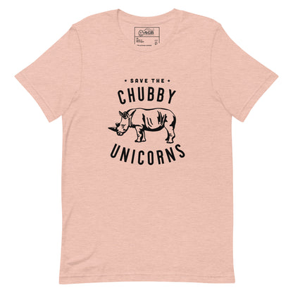 Save the Chubby Unicorns Graphic T-shirt