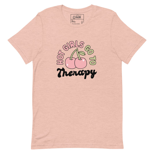 Hot Girls Go to Therapy Graphic T-shirt