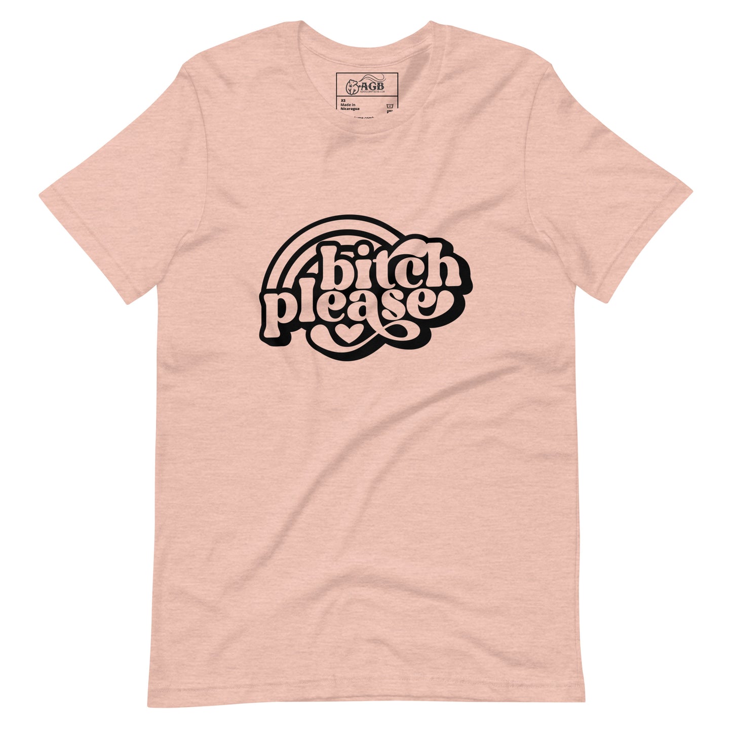 Bitch Please with Rainbows Graphic T-shirt