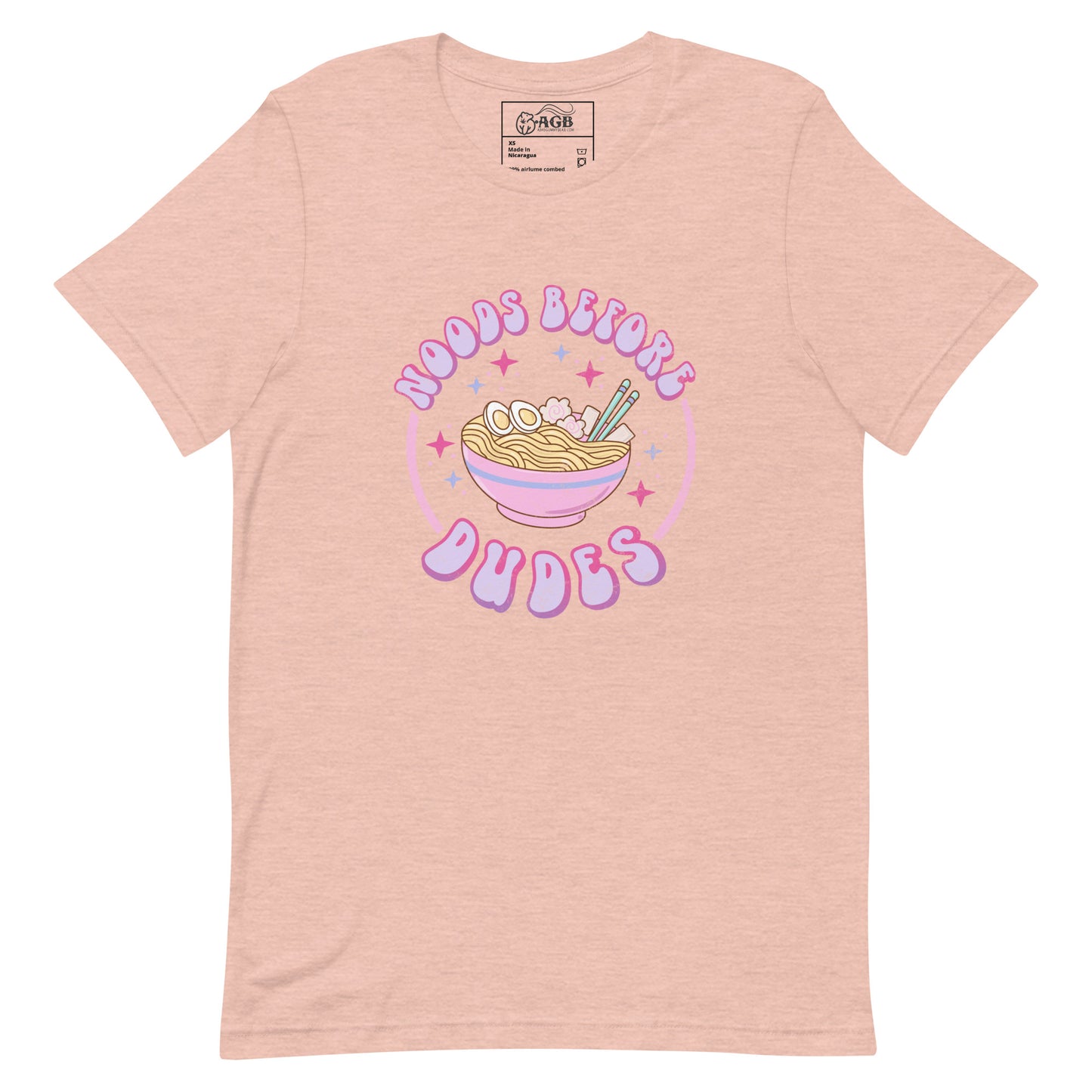 Noods Before Dudes Pho Graphic T-shirt