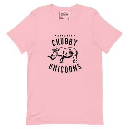 Save the Chubby Unicorns Graphic T-shirt