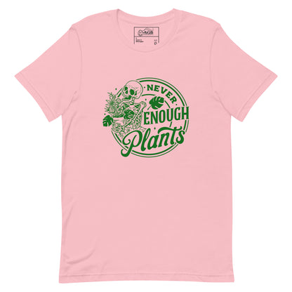 Never Enough Plants Plant Lady Graphic T-shirt