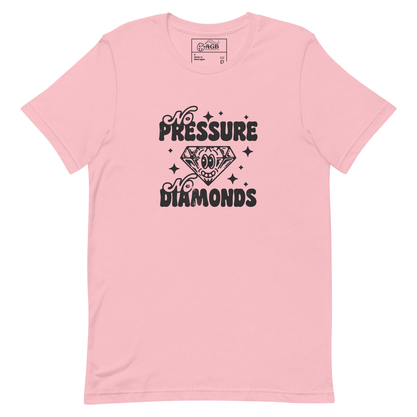 No Pressure No Diamonds Graphic T-shirt