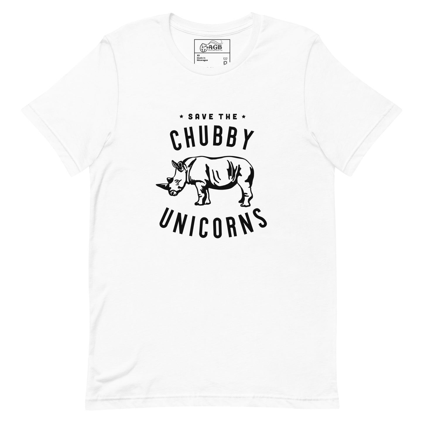 Save the Chubby Unicorns Graphic T-shirt