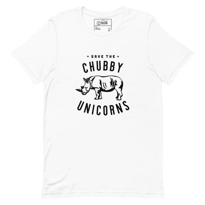 Save the Chubby Unicorns Graphic T-shirt