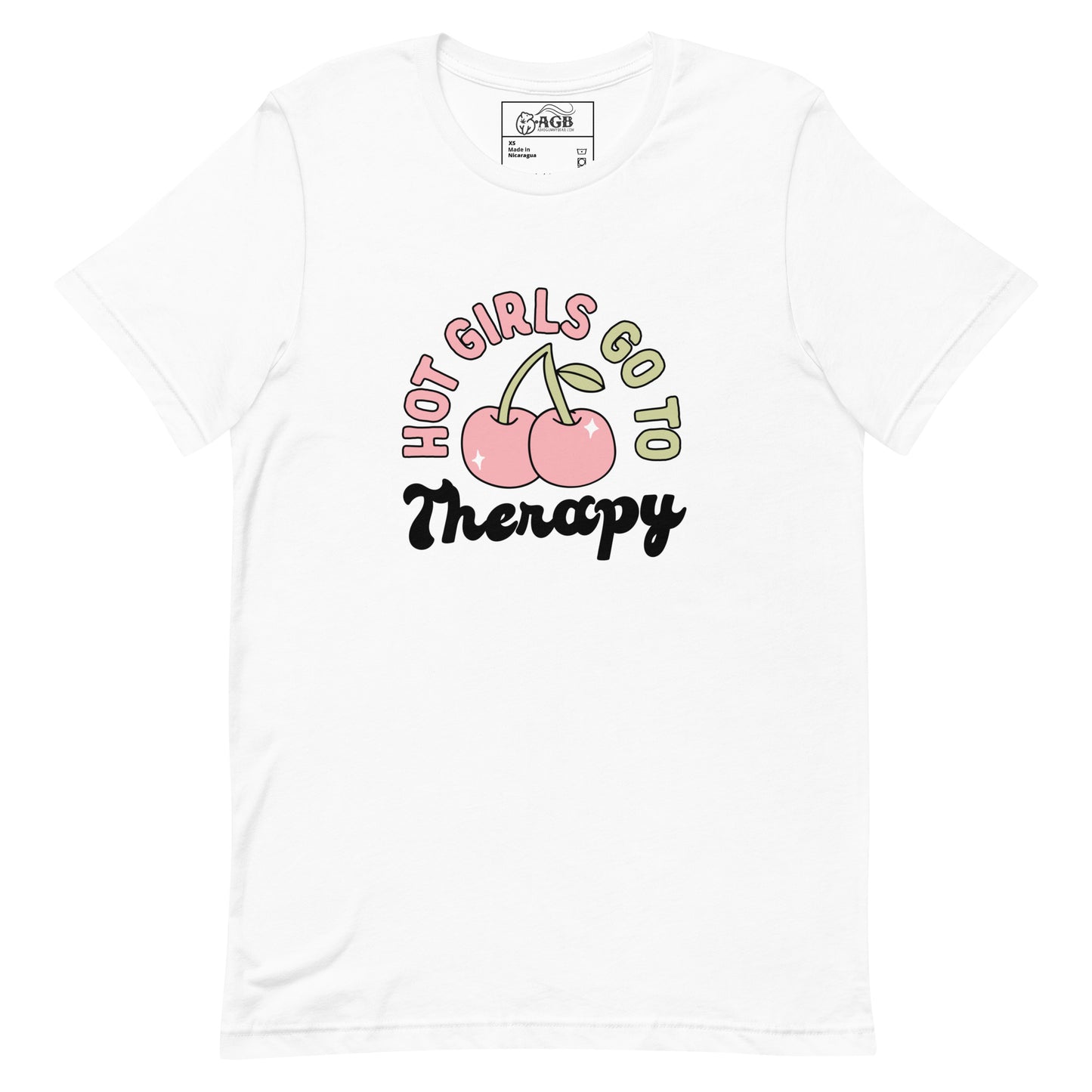 Hot Girls Go to Therapy Graphic T-shirt