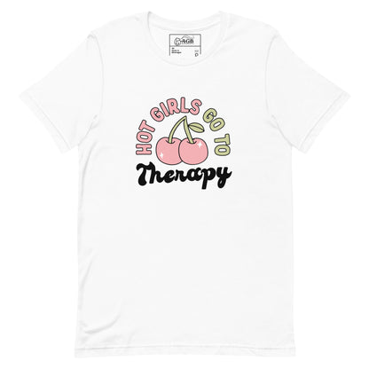 Hot Girls Go to Therapy Graphic T-shirt