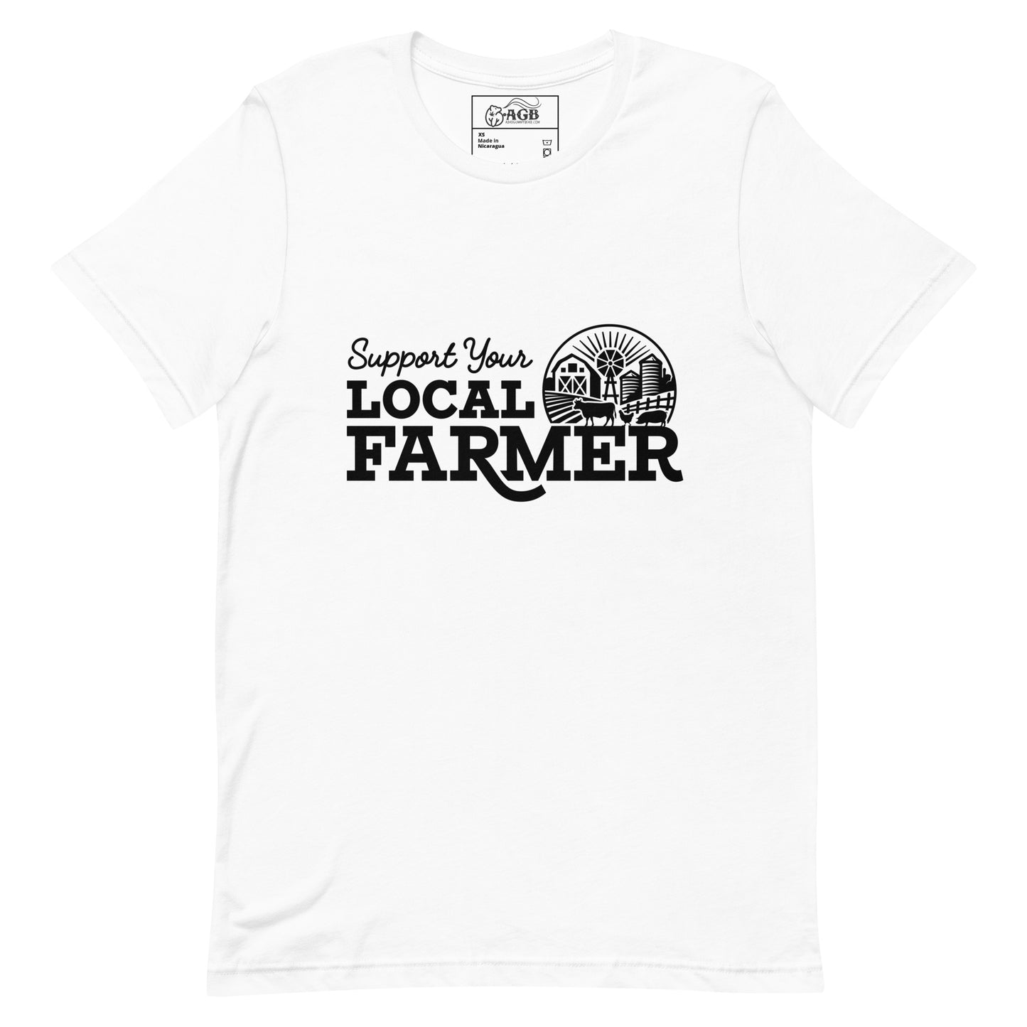 Support Your Local Farmer Graphic T-shirt