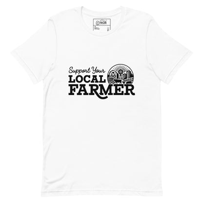 Support Your Local Farmer Graphic T-shirt