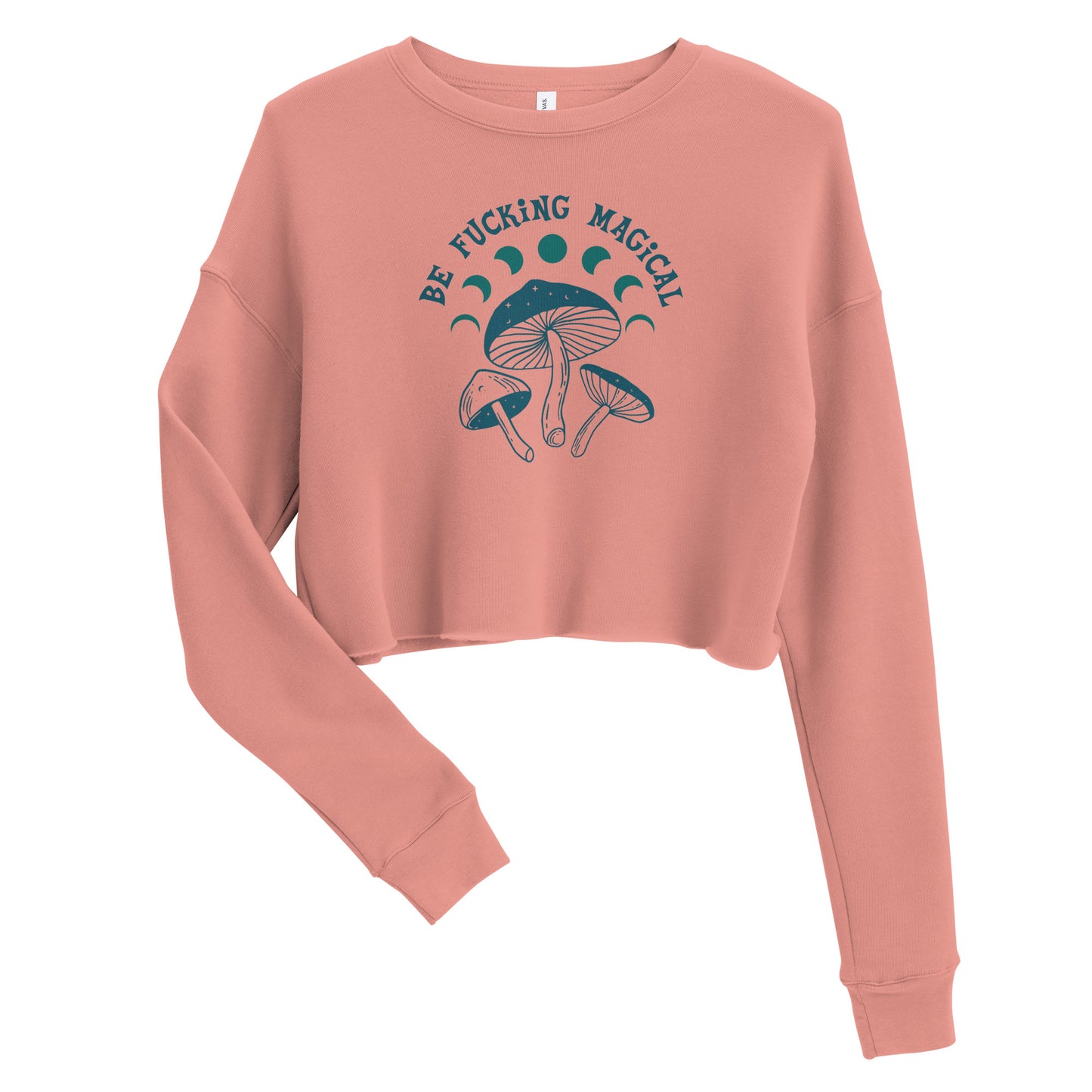 Be Fucking Magical Crop Sweatshirt