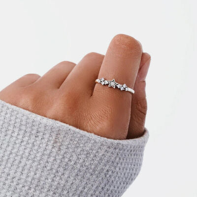 Sterling Silver Star Ring