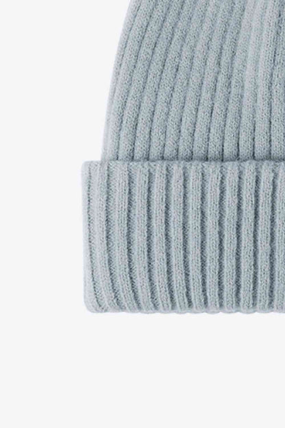 "Happy" Patch Beanie