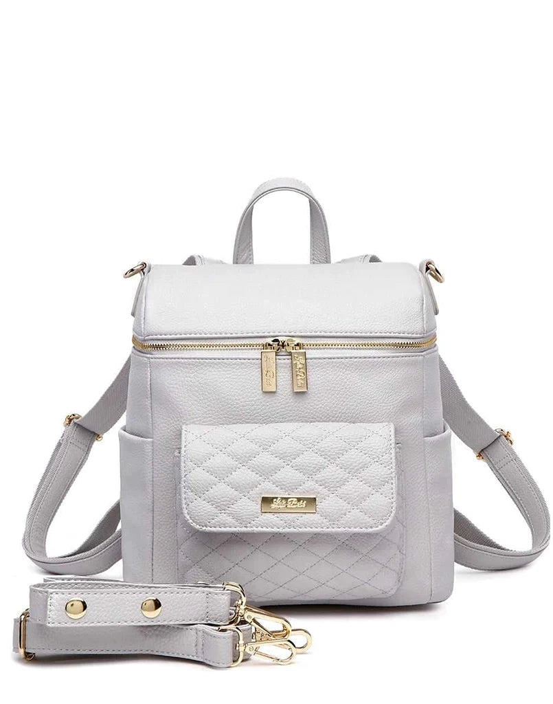 Petit Monaco Diaper Bag | Stone Grey