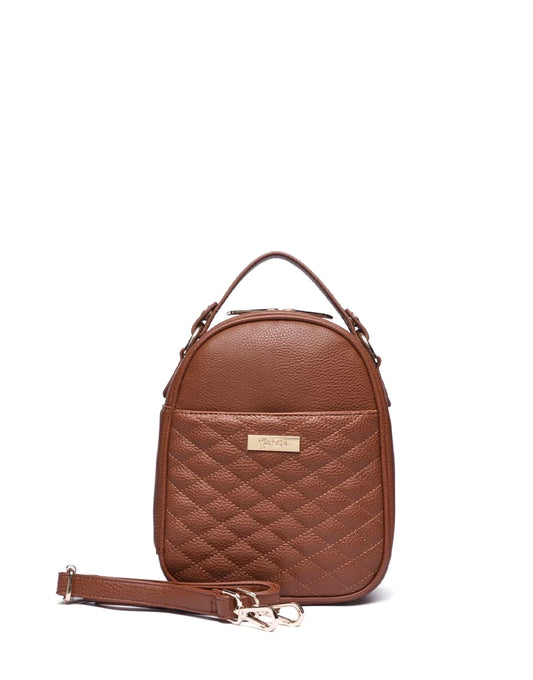 Monaco Snack Bag | Caramel Brown