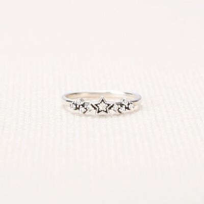 Sterling Silver Star Ring