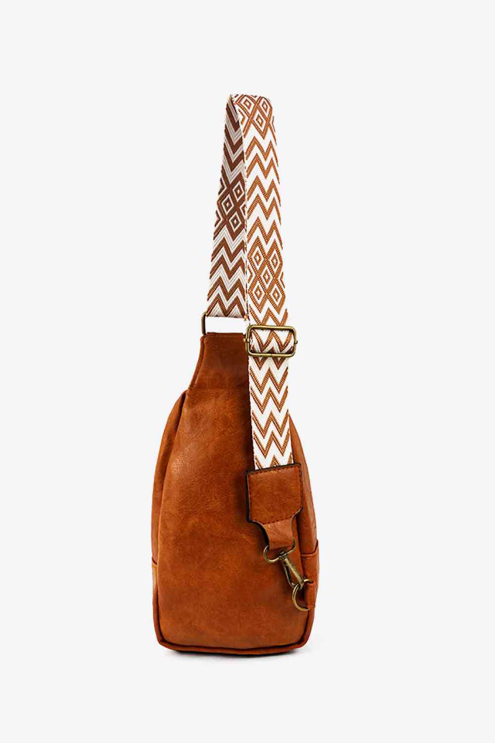 Random Pattern Adjustable-Strap Sling Bag