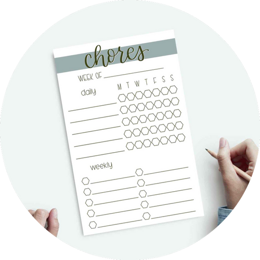 Chore Chart Notepad