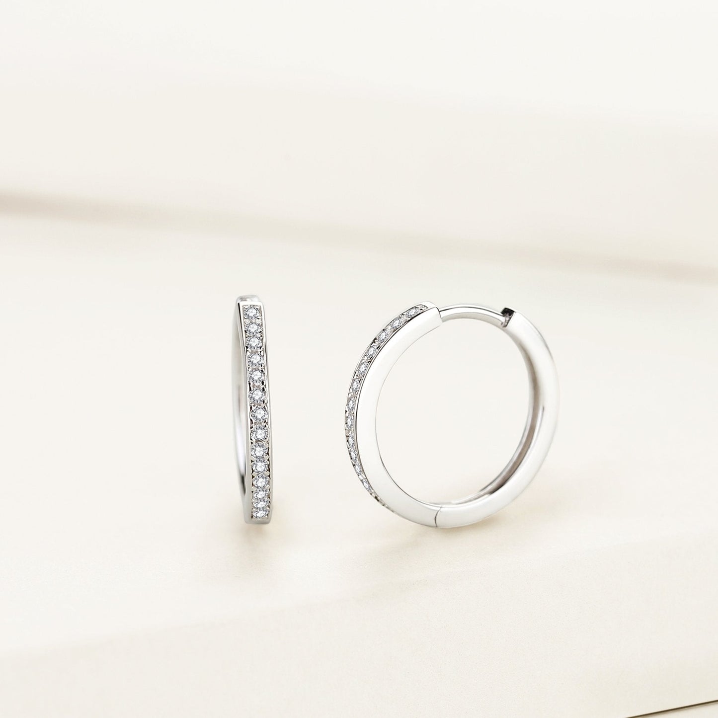 Small CZ Hoops