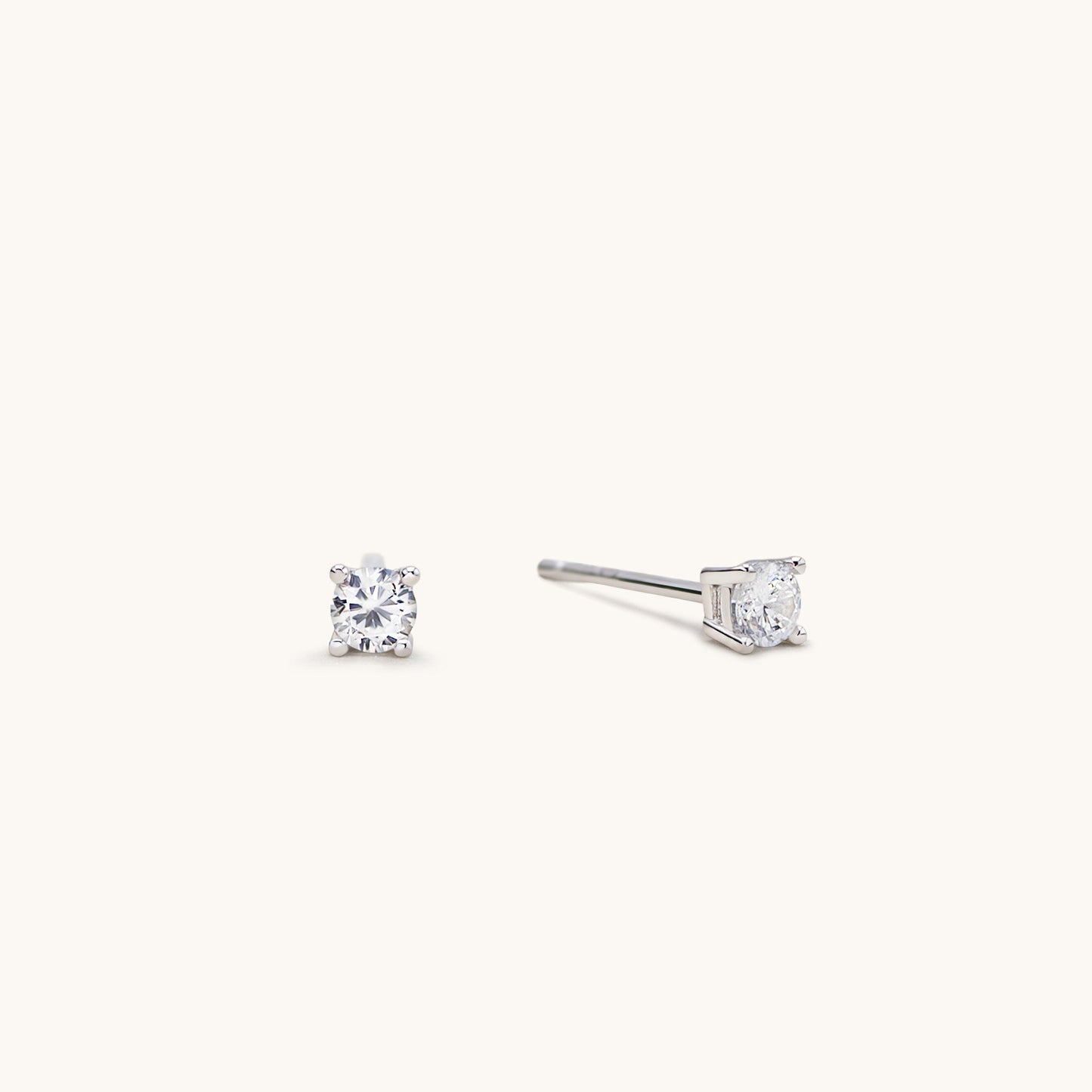 Silver Stud Earrings