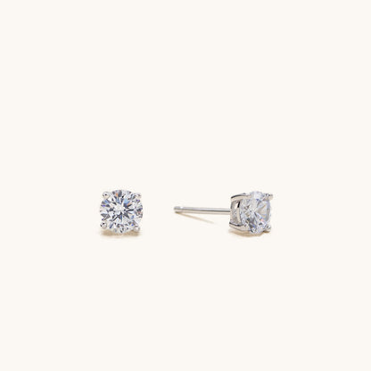 Silver Stud Earrings